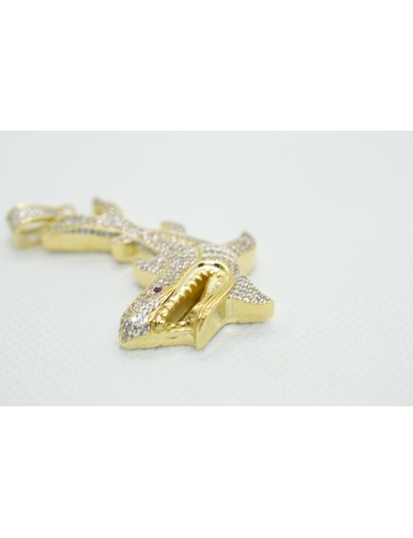 Pendentif requin en or 18...